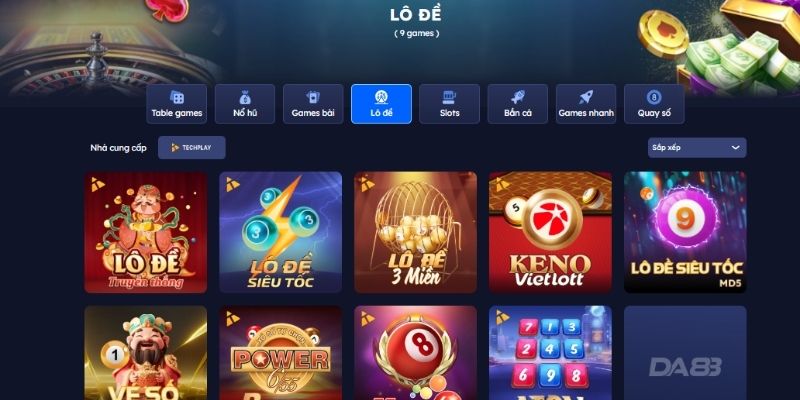 Giới thiệu về xổ số Wap tại nhà cái DA88